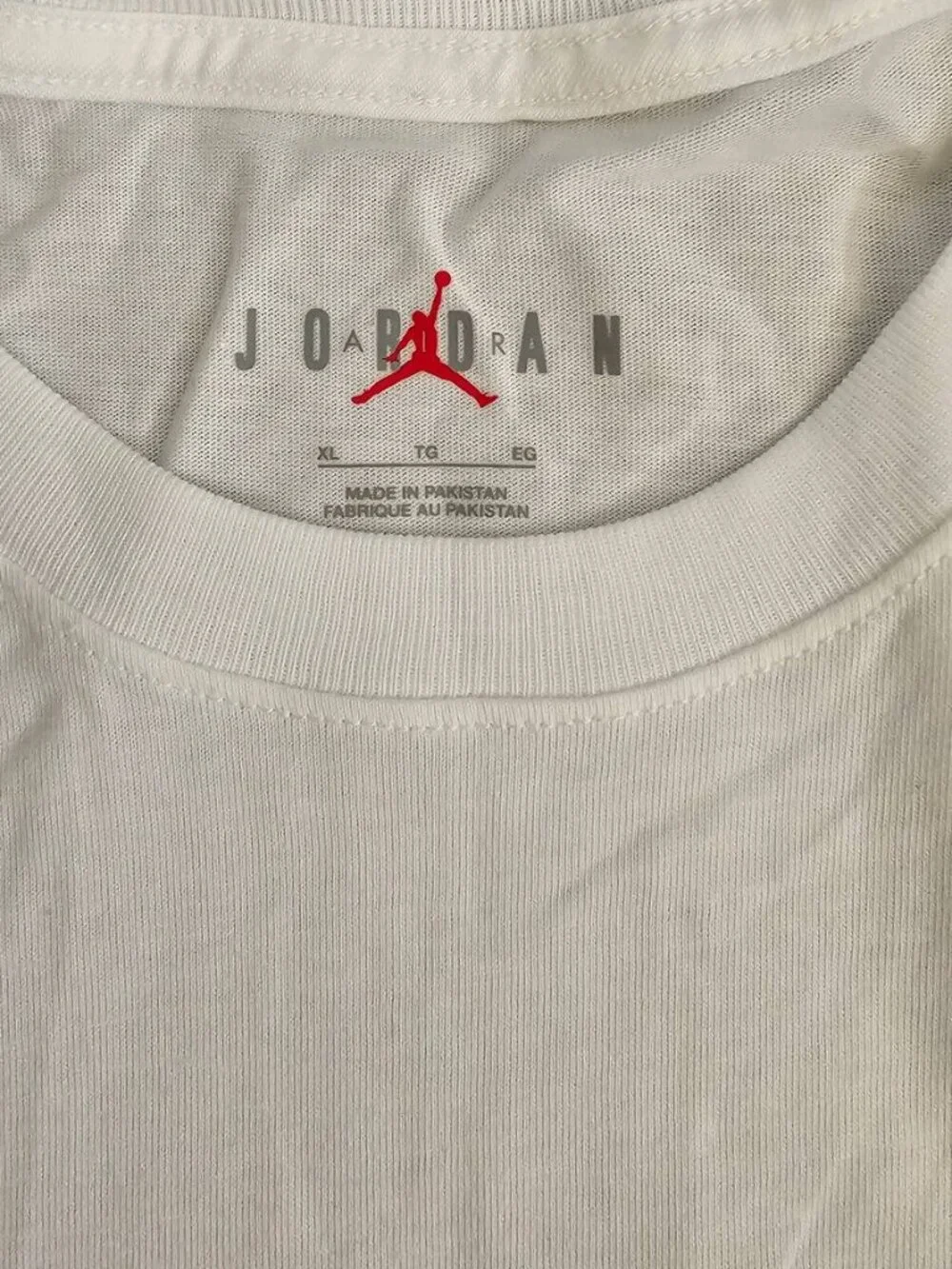 Nike Air Jordan Sport Men's Long-Sleeve T-Shirt – White/Wolf Grey/Black